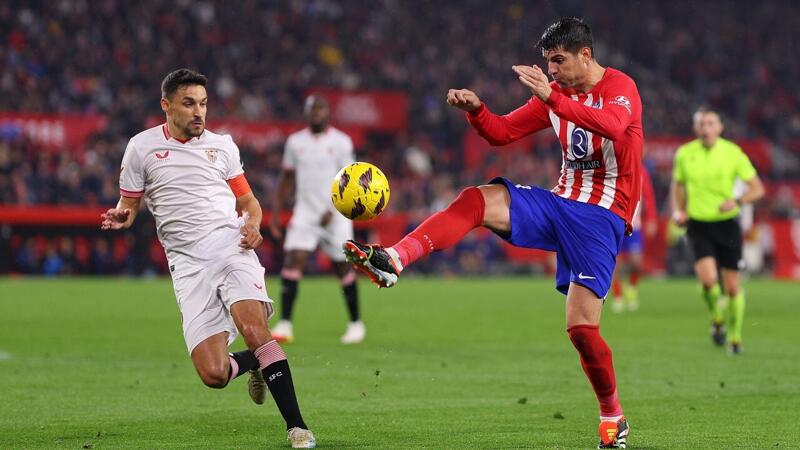 <a href='/de/daten/news/fussball/atletico-madrid/' class='tag'>Atletico Madrid</a> patzt gegen kriselndes Sevilla