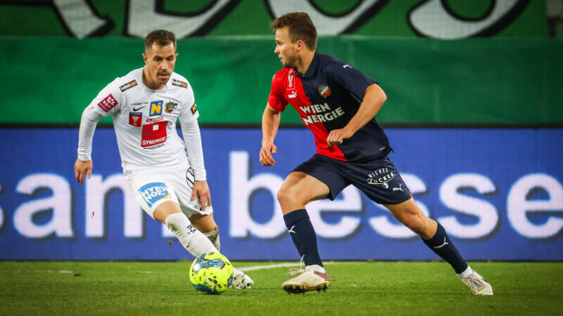 Ohne Glanz: Rapid steigt gegen St. Pölten ins Halbfinale auf