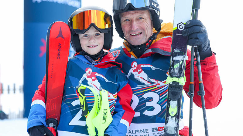 "Klassentreffen" der Legenden der Ski-WM 1991 - die Bilder