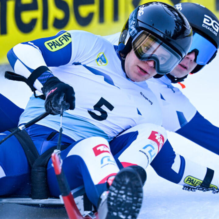 EM-Gold für Naturbahnrodel-Duo Pichler/Edlinger