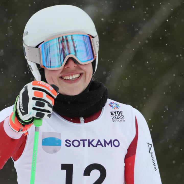 Gold! ÖSV-Talent Victoria Olivier jubelt bei Junioren-WM