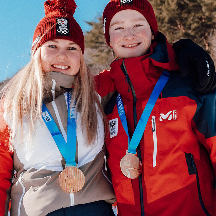 Gold-Maja carvt auch im Mixed-Bewerb zum Olympiasieg