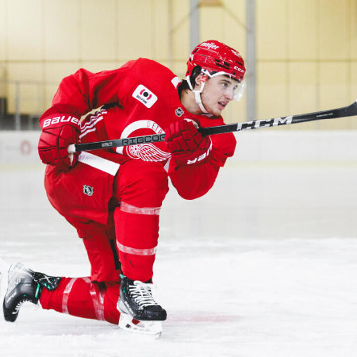 Marco Kasper schießt sich zum AHL-Spieler der Woche