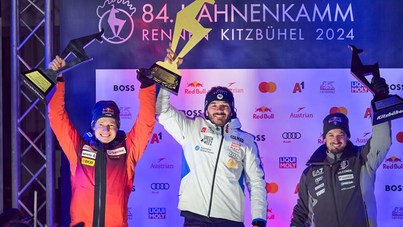 Kitzbühel 2004 - die Preisgeld-Könige der Hahnenkammrennen