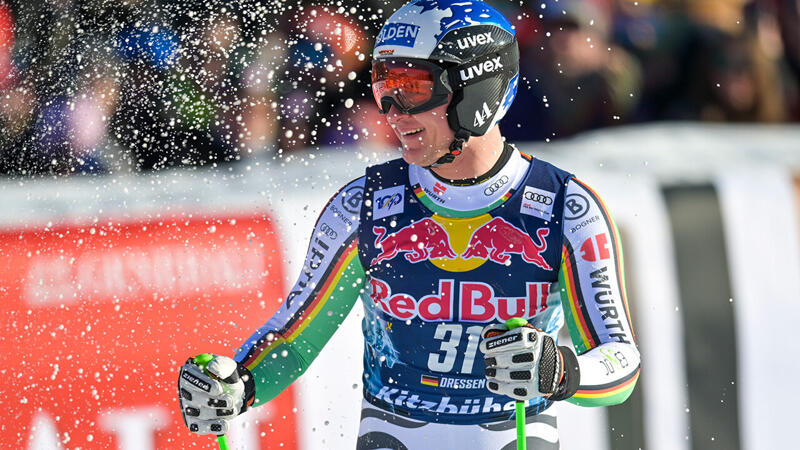 Thomas Dreßen tritt in Kitzbühel - die Bilder des Abschieds