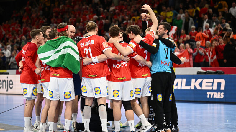 Handball-EM: Dänemark stößt Tor zum Halbfinale weit auf 