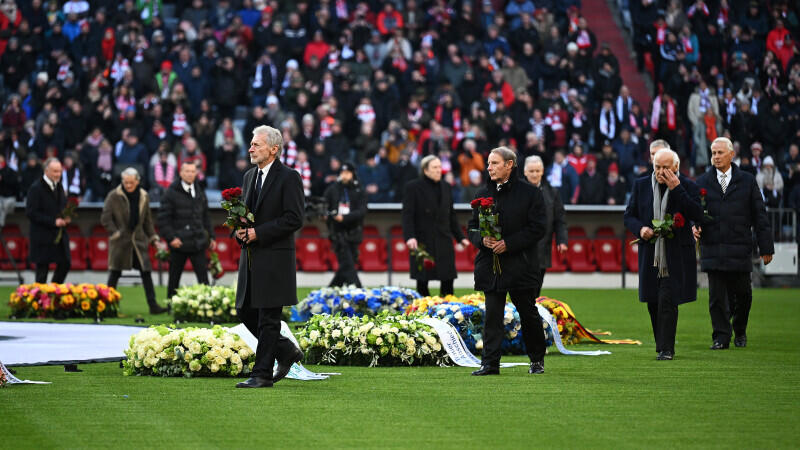 DIASHOW: Die Gedenkfeier für Franz Beckenbauer in Bildern