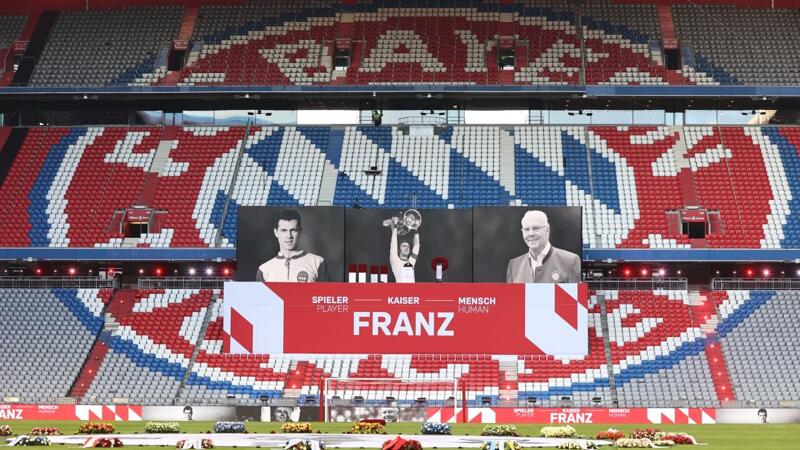 DIASHOW: Die Gedenkfeier für Franz Beckenbauer in Bildern