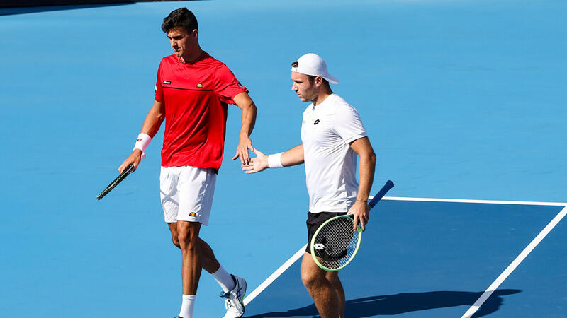 Erler/Miedler scheitern bei Australian Open in Runde eins