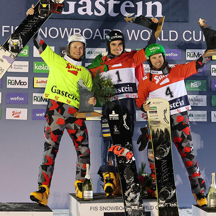 Starke ÖSV-Snowboarder verpassen Siege in Bad Gastein knapp