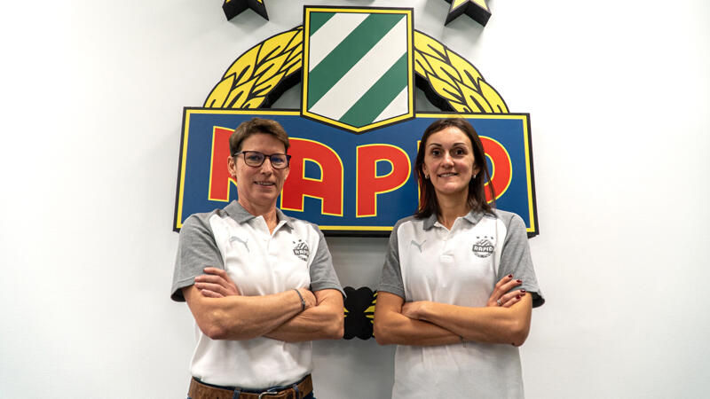 Rapid präsentiert Cheftrainerinnen für Frauen-Teams