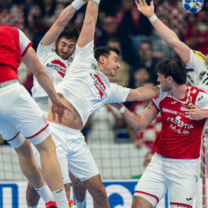 Handball-EM: ÖHB-Team trotzt Kroatien ein Remis ab