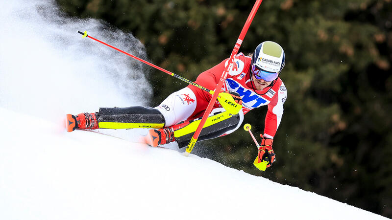 Die nächste Feller-Show! Die Feier-Bilder vom Wengen-Slalom