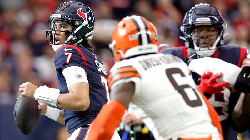 NFL-Playoffs: Houston Texans führen die Browns vor