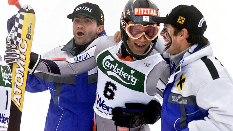 Lauberhorn legendär! ÖSV-Fünffachsieg im Slalom 2001 - Bilder