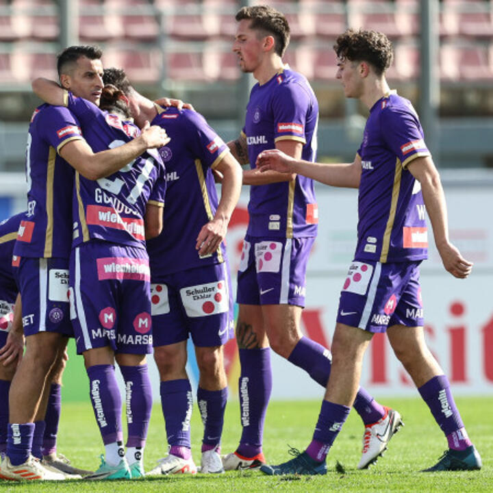 Austria Wien feiert Testspielsieg gegen Spartak Trnava