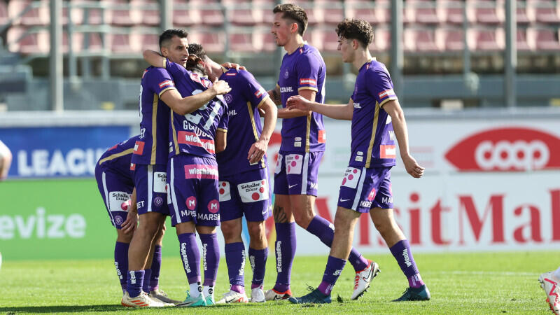 Austria Wien feiert Testspielsieg gegen Spartak Trnava