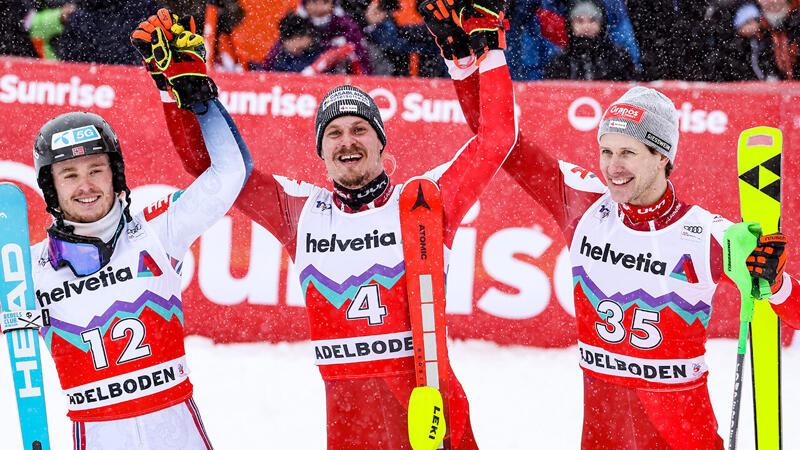 Feller-Sieg! Die Jubel-Bilder vom Adelboden-Slalom