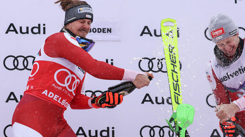 Feller-Sieg! Die Jubel-Bilder vom Adelboden-Slalom