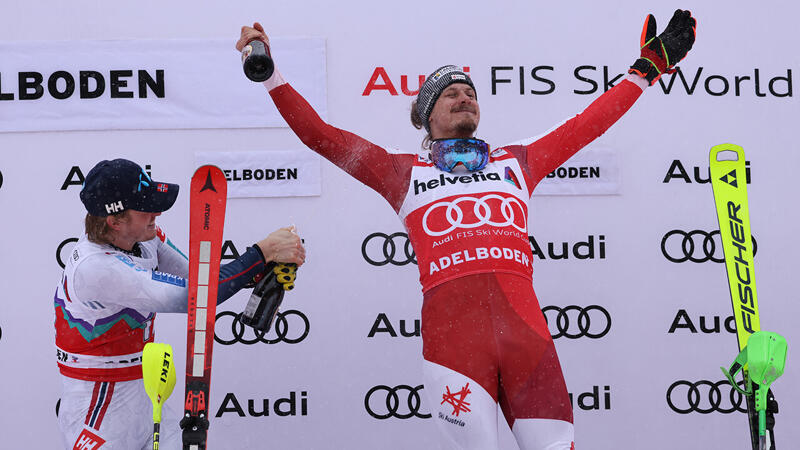 Feller-Sieg! Die Jubel-Bilder vom Adelboden-Slalom