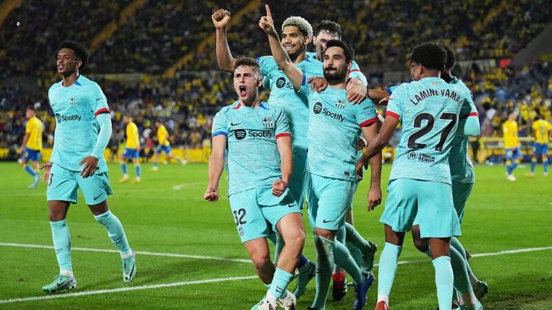 Barcelona dreht Spiel gegen Las Palmas in der Nachspielzeit