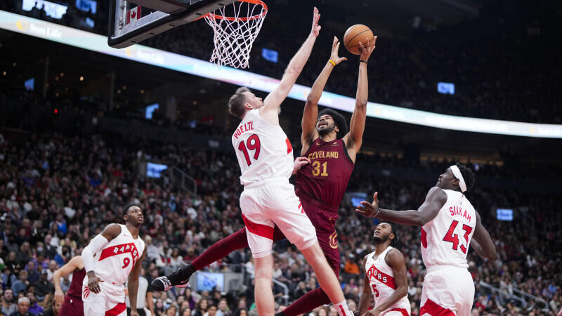 <a href='/de/daten/news/basketball/nba/' class='tag'>NBA</a>: Pöltls Raptors jubeln über knappen Sieg gegen Cavaliers