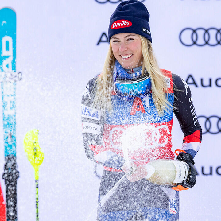 "Utopische" Shiffrin rast dem 100er entgegen