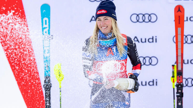 "Utopische" Shiffrin rast dem 100er entgegen