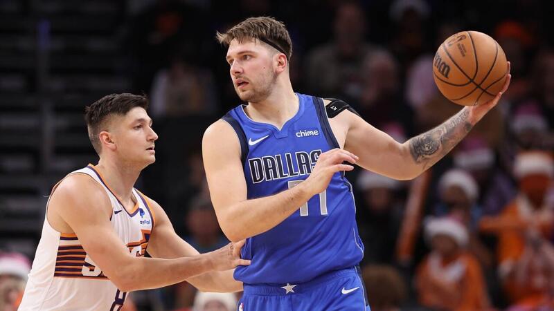 Mavs-Star Doncic schreibt zu Weihnachten <a href='/de/daten/news/basketball/nba/' class='tag'>NBA</a>-Geschichte