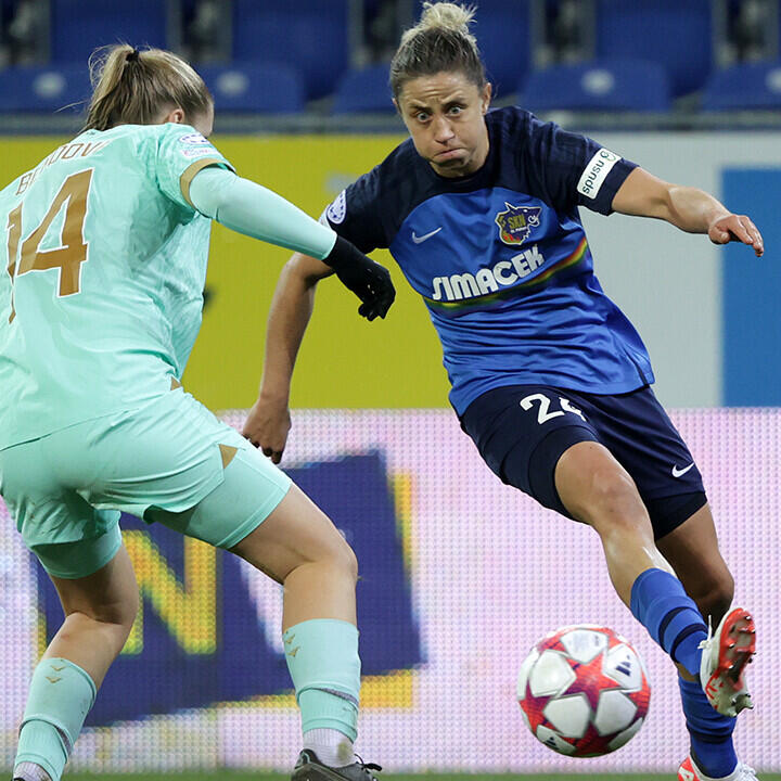 SKN-Frauen schreiben erstmals in der Champions League an