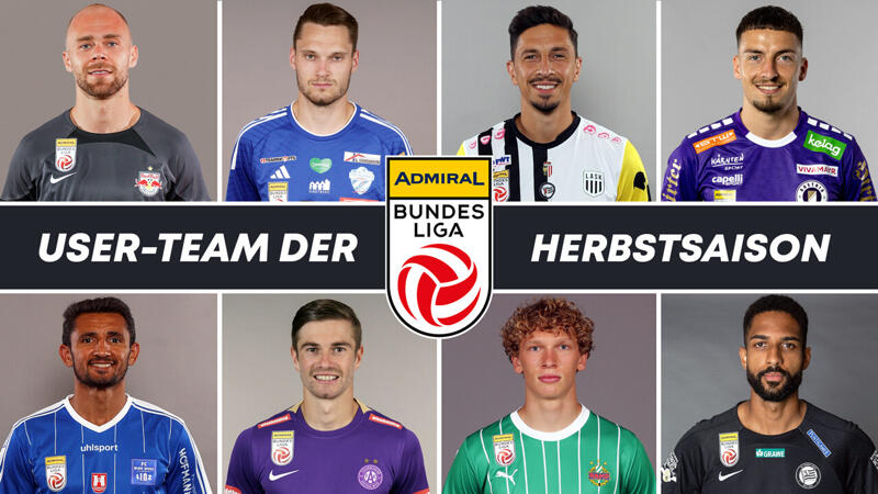 Wähle das Bundesliga-Team der Herbst-Saison 2023/24!