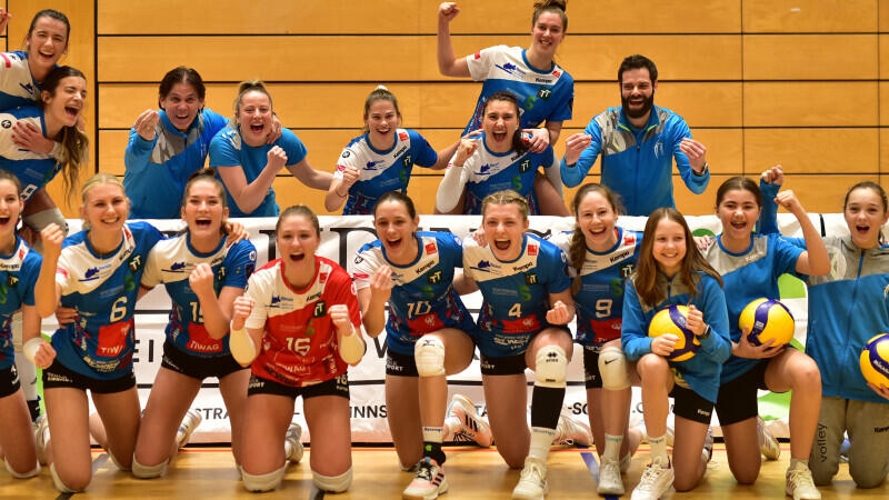 Meister Steelvolley Linz holt achten Sieg im zehnten Spiel