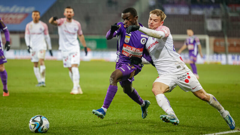 Austria Wien erkämpft sich Punkt in Klagenfurt