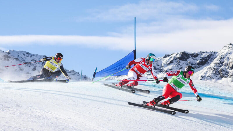 Trotz Sturz: Rohrweck in Val Thorens am Podest