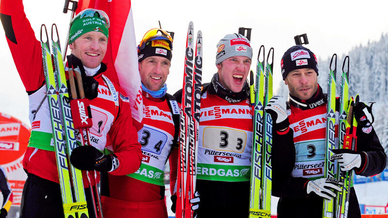 Die rot-weiß-roten Biathlon-Sternstunden in Hochfilzen