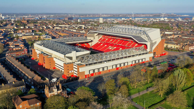 DIASHOW: Die Geschichte des Anfield-Stadions