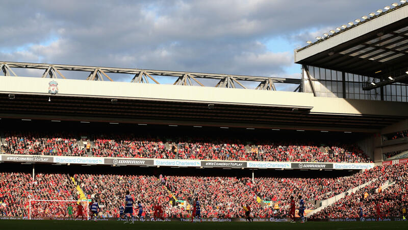 DIASHOW: Die Geschichte des Anfield-Stadions