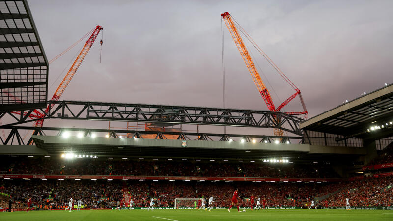 DIASHOW: Die Geschichte des Anfield-Stadions