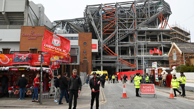 DIASHOW: Die Geschichte des Anfield-Stadions