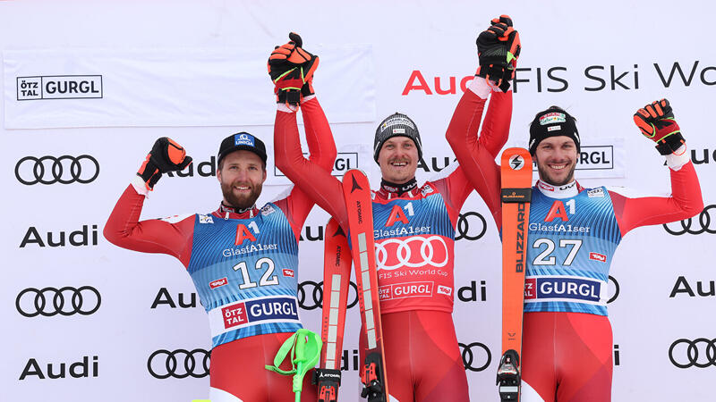 Erst 4. ÖSV-Dreifachsieg in einem Männer-Slalom im Weltcup