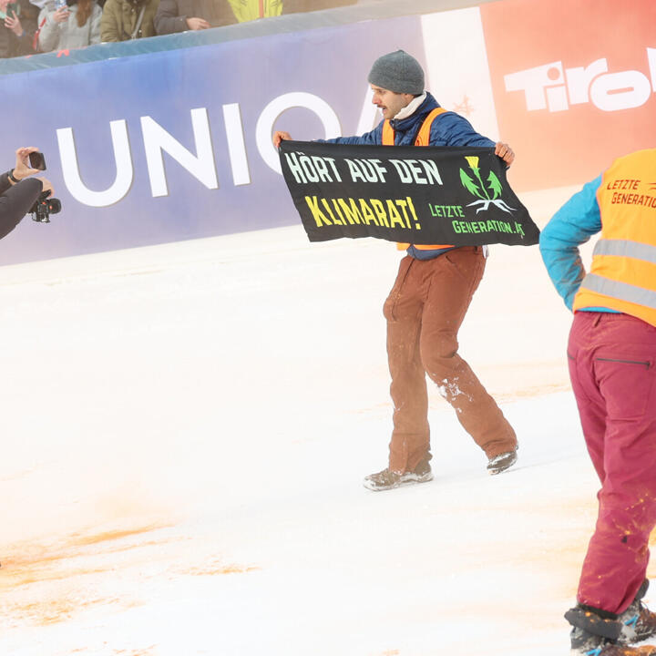 Klima-Demonstranten sorgen in Gurgl für Riesenaufregung 