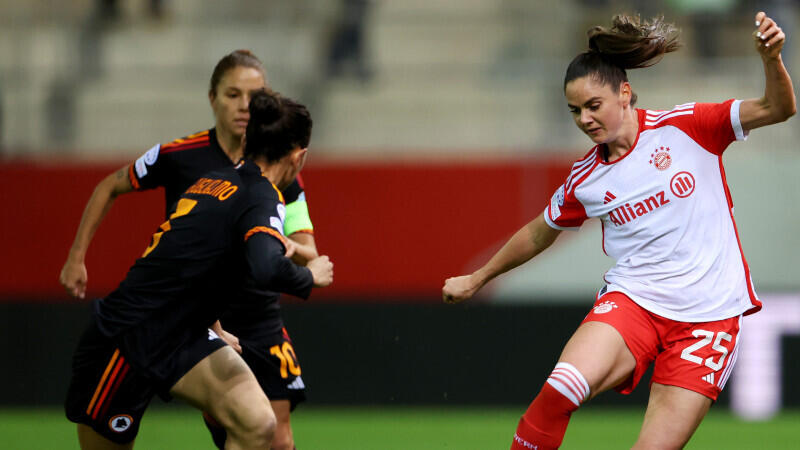 Bayern und Roma trennen sich in Frauen-CL mit Remis