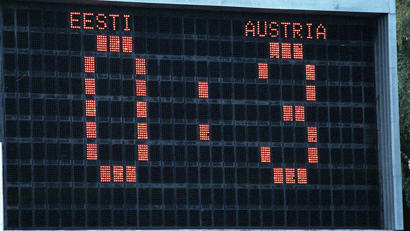 Zeitreise: Als Toni Polster in Estland die Hosen runter ließ