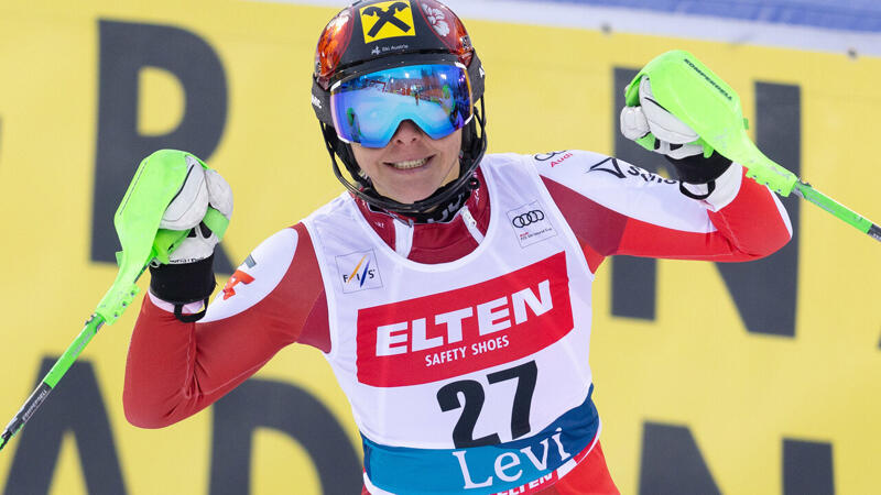 Liensberger zurück auf dem Podest! Die Bilder vom 1. Levi-Slalom