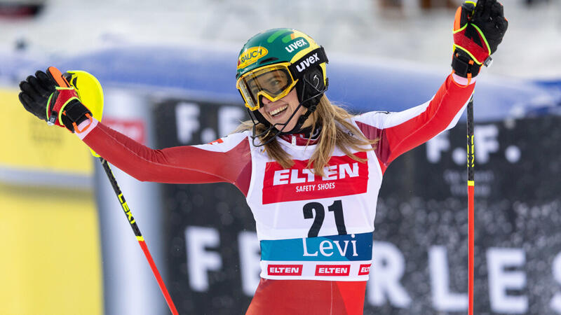 Liensberger zurück auf dem Podest! Die Bilder vom 1. Levi-Slalom