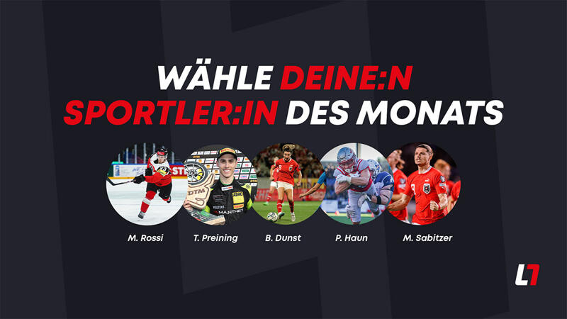 Wahl: Österreichs Sportler:in des Monats Oktober