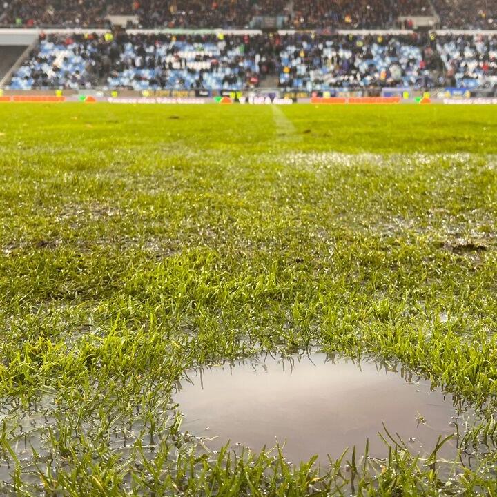 Bayerns Pokal-Spiel droht ins Wasser zu fallen