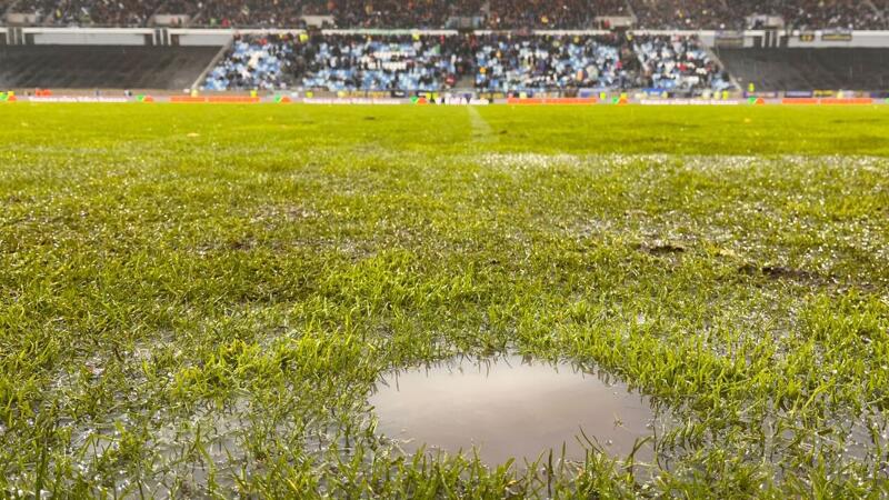 Bayerns Pokal-Spiel droht ins Wasser zu fallen