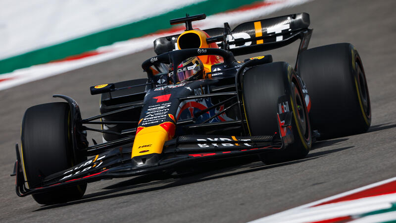 Verstappen sprintet in Austin von ganz vorne weg