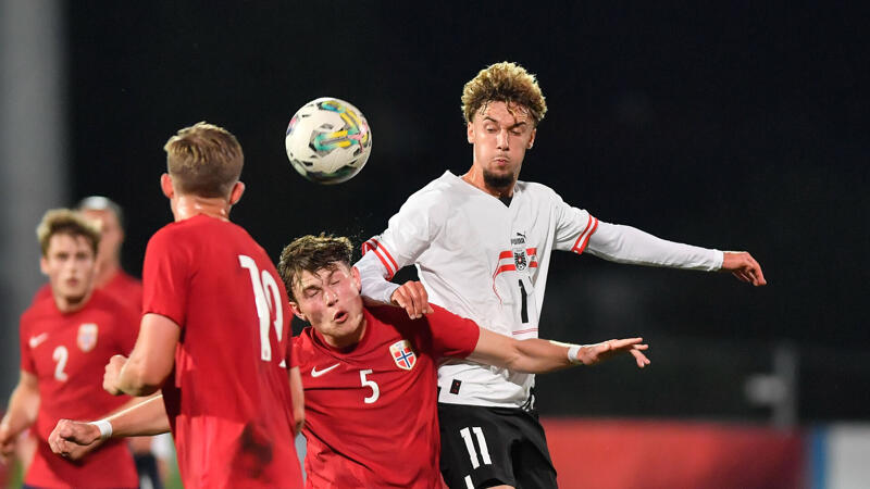 ÖFB U-21 muss bittere Test-Pleite gegen Norwegen einstecken